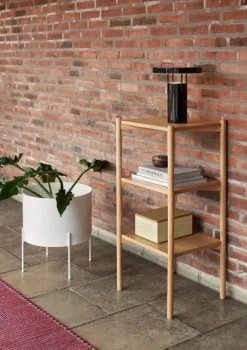 Hübsch Bringme Bordlampe Ø 25 x H 28 cm - Stål - Sort