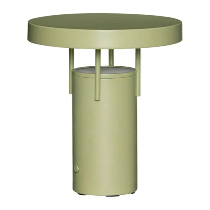 Hübsch Bringme Bordlampe Ø 18 x H 20 cm - Akryl/jern - Grøn