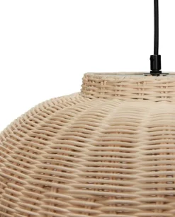 Hübsch Chand Pendel Ø 45 x H 43 cm - Rattan - Natur