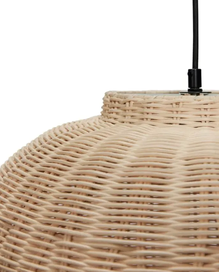 Hübsch Chand Pendel Ø 45 x H 43 cm - Rattan - Natur