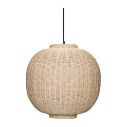 Hübsch Chand Pendel Ø 45 x H 43 cm - Rattan - Natur