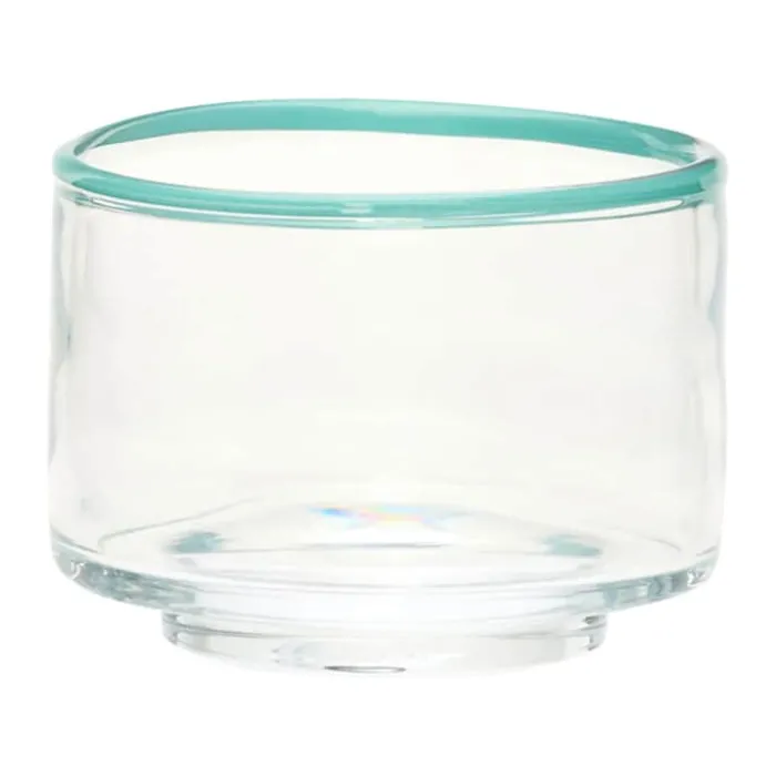 Hübsch Clea Skål Ø 15 cm - Glas - Klar/grøn