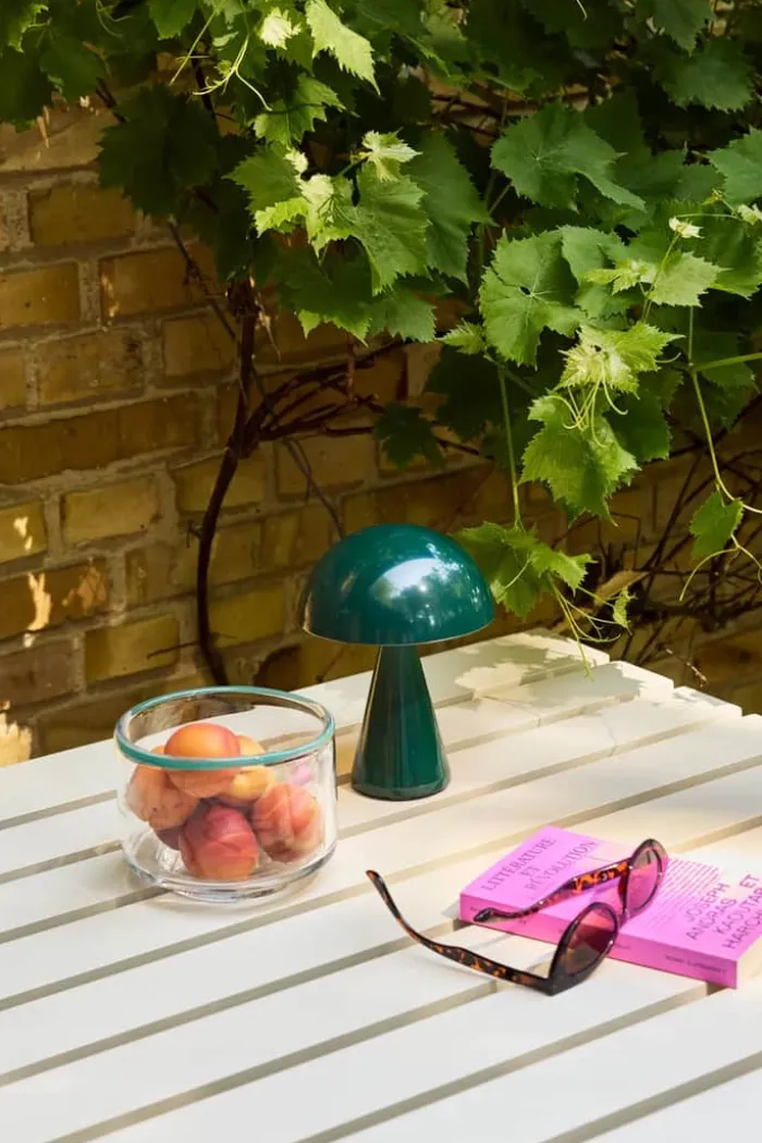 Hübsch Clea Skål Ø 15 cm - Glas - Klar/grøn