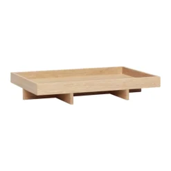 Hübsch Elevate Bakke B 33 x L 46 cm - Egetræsfiner/MDF - Natur