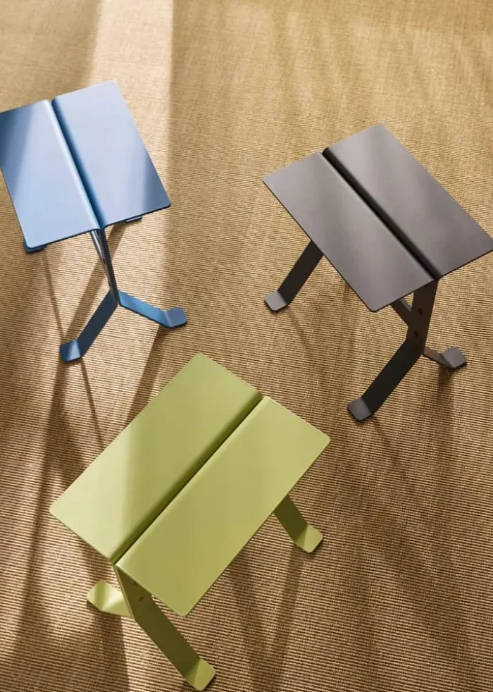 Hübsch Fold Sidebord H 42 x B 30 x L 40 cm - Jern - Petrol