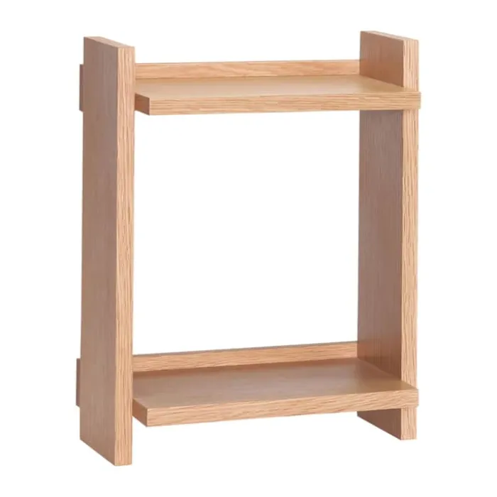 Hübsch Forma Reol H 44 x B 24 x L 34 cm - Egetræsfiner/MDF - Natur