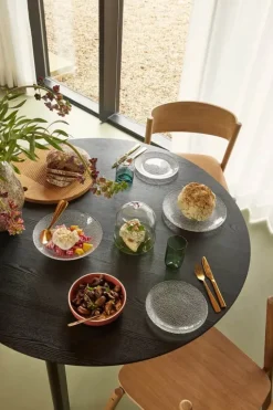 Hübsch Fuyu Skål - 4 stk. Ø 25 cm - Glas - Klar