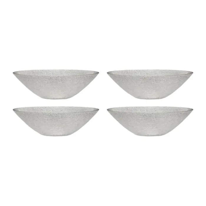 Hübsch Fuyu Skål - 4 stk. Ø 25 cm - Glas - Klar
