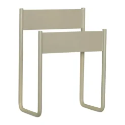 Hübsch Inbetween Magasinholder H 26 x B 19 x L 12 cm - Jern - Lysegrå