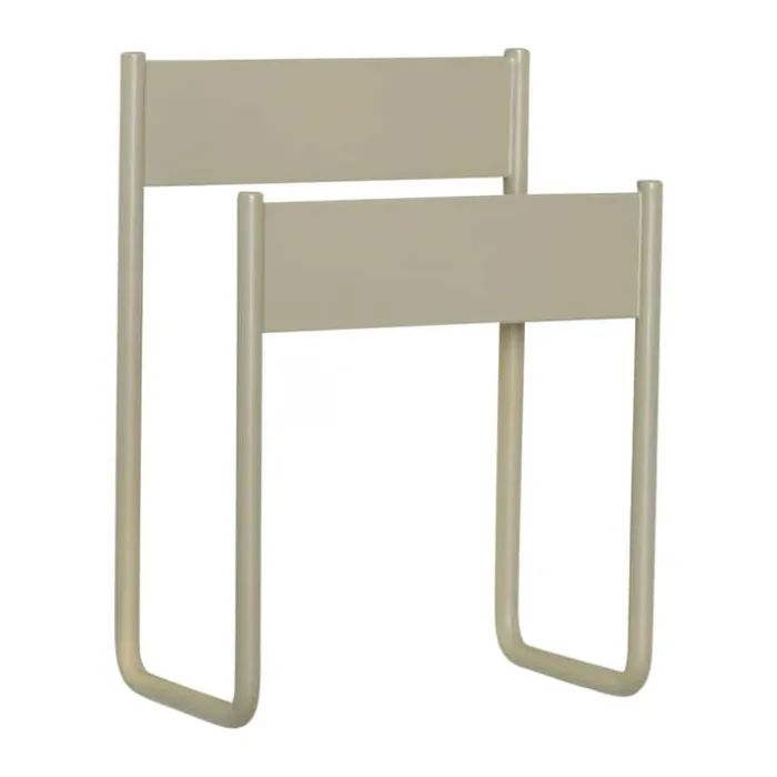 Hübsch Inbetween Magasinholder H 26 x B 19 x L 12 cm - Jern - Lysegrå