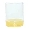 Hübsch Kiosk Vandglas - 6 stk. 38 cl - Glas - Gul