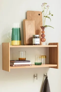 Hübsch Kiosk Vandglas - 6 stk. 38 cl - Glas - Gul