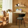 Hübsch Koi Spisebordsstol - 2 stk. H 80 x B 51 x L 42 cm - Askfiner/jern - Sort