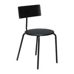 Hübsch Koi Spisebordsstol - 2 stk. H 80 x B 51 x L 42 cm - Askfiner/jern - Sort
