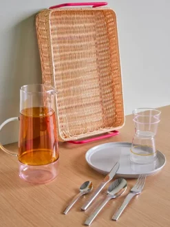 Hübsch Lemonade Kande 130 cl - Glas - Ravfarve