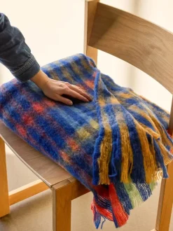 Hübsch Loom Plaid B 140 x L 200 cm - Akryl/nylon/uld - Multifarvet