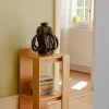 Hübsch Merge Sengebord H 70 x B 37 x L 42 cm - Egetræsfiner/MDF - Natur
