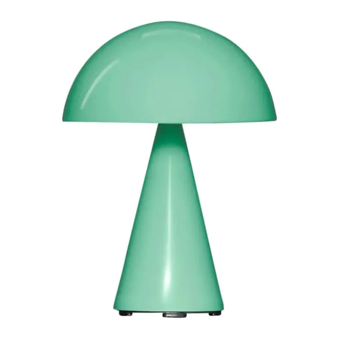 Hübsch Mush Bordlampe Ø 15 x H 20 cm - Jern/polycarbonat - Grøn