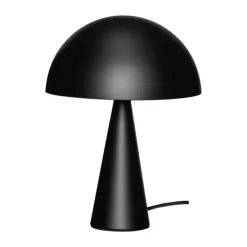 Hübsch Mush Bordlampe Ø 25 x H 34 cm - Jern - Mat sort