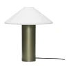 Hübsch Orbit Bordlampe Ø 35 x H 40 cm - Glas/jern - Mørkegrøn