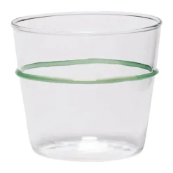 Hübsch Orbit Vandglas - 6 stk. 20 cl - Glas - Grøn