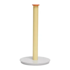 Hübsch Play Køkkenrulleholder H 15 cm - Jern - Grå/orange