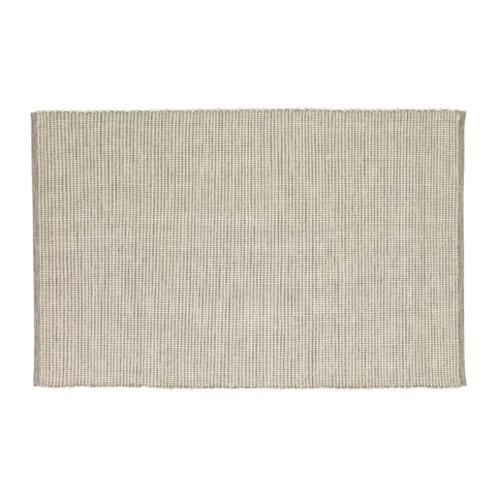 Hübsch Poppy Gulvtæppe B 200 x L 300 cm - Bomuld/uld - Grå