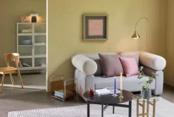 Hübsch Poppy Gulvtæppe B 200 x L 300 cm - Bomuld/uld - Grå