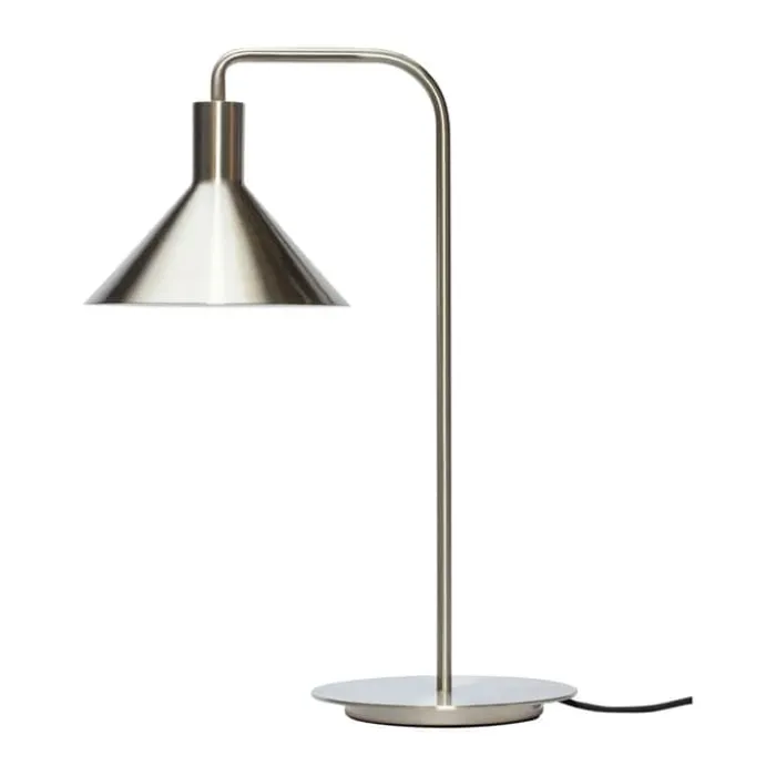 Hübsch Solo Bordlampe Ø 37 x H 50 cm - Jern - Nikkel