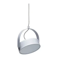 Hübsch Stage Pendel H 27 cm - Jern - Lysegrå