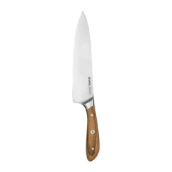 Heirol Albera Kokkekniv L 20 cm - Stål/asketræ - Natur