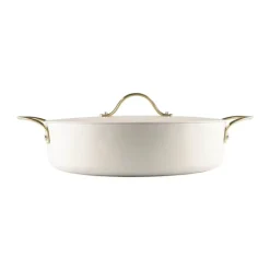 Heirol Royal Pearl Sauterpande Ø 28 cm - Genbrugsaluminium/rustfrit stål
