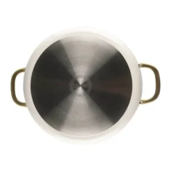 Heirol Royal Pearl Sauterpande Ø 28 cm - Genbrugsaluminium/rustfrit stål