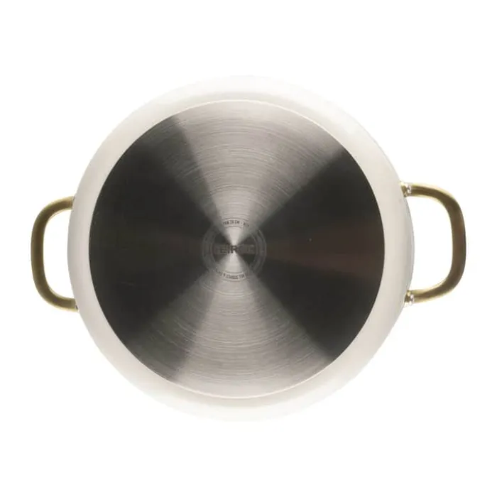 Heirol Royal Pearl Sauterpande Ø 28 cm - Genbrugsaluminium/rustfrit stål