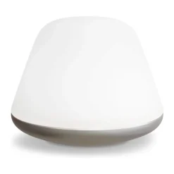 Herstal Bloom Bordlampe Ø 38 cm - E27 - Sølvfarvet/opal