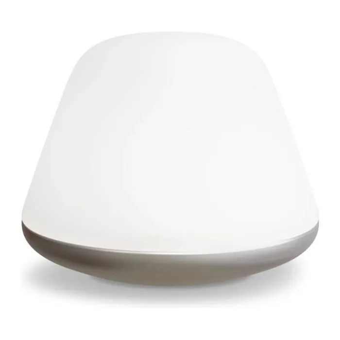 Herstal Bloom Bordlampe Ø 38 cm - E27 - Sølvfarvet/opal