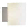 Herstal Evoke Væglampe Ø 10 x H 12 cm - Metal/glas - Hvid/opal