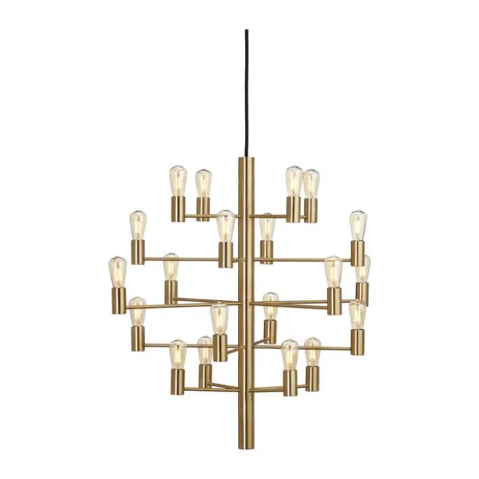 Herstal Manola Pendel Ø70 cm - E14 - Satin brass