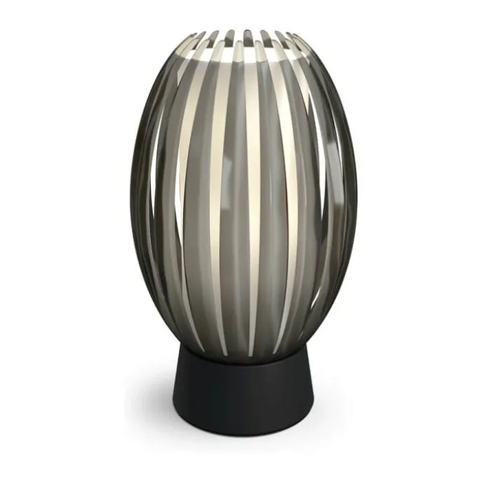Herstal Tentacle Bordlampe H 18,5 cm - Metal/akryl - Sort røg