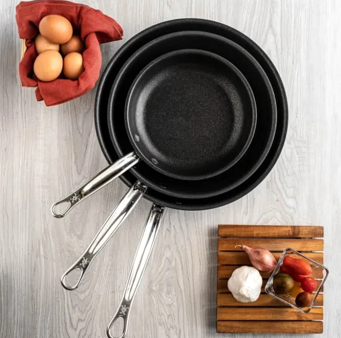 Hestan Probond Stegepande Ø 32 cm - Rustfrit stål/aluminium - Non-stick