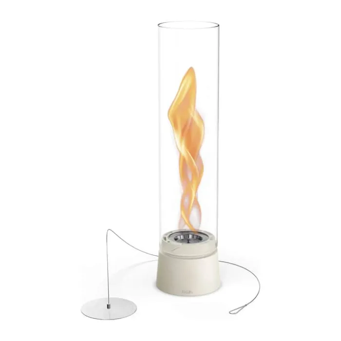 höfats Spin Air 900 Bord Biopejs H 40,5 cm - Glas/metal - Cream