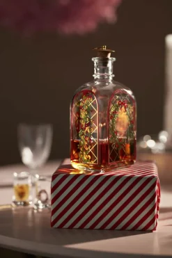 Holmegaard Christmas 2025 Juleflaske 73 cl - Glas - Klar/multifarvet
