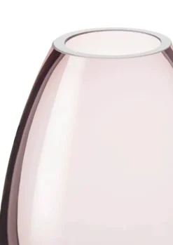 Holmegaard Cocoon Vase H 11,5 cm - Mundblæst glas - Rosa