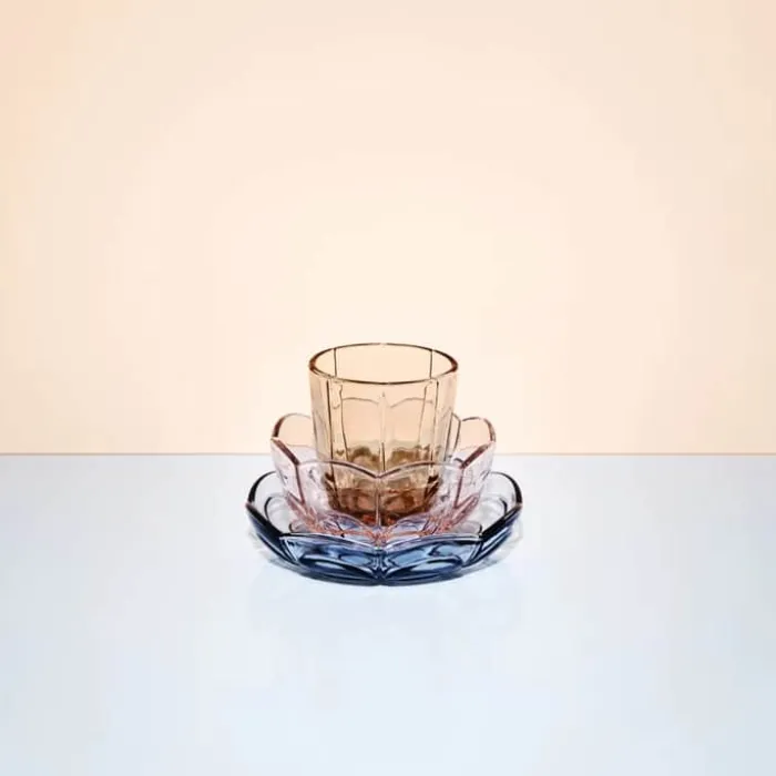Holmegaard Lily Skål - 2 stk. Ø 13 cm - Glas - Cherry blossom