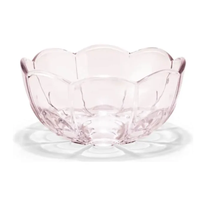 Holmegaard Lily Skål - 2 stk. Ø 13 cm - Glas - Cherry blossom