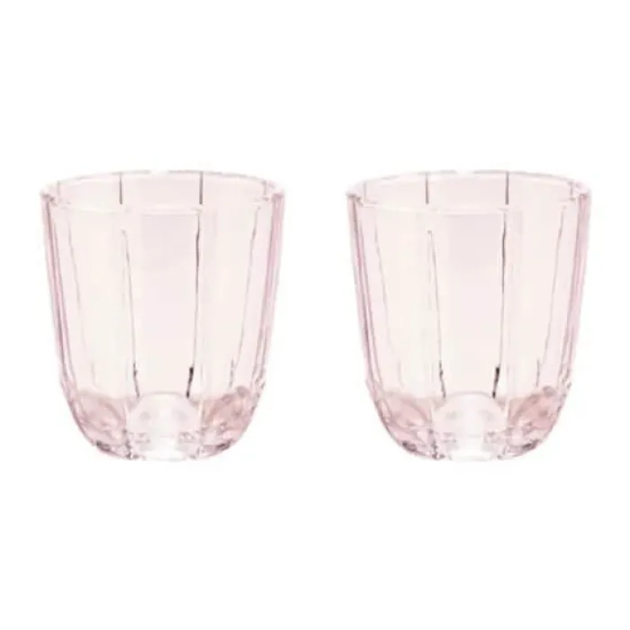 Holmegaard Lily Vandglas - 2 stk. 32 cl - Glas - Cherry blossom