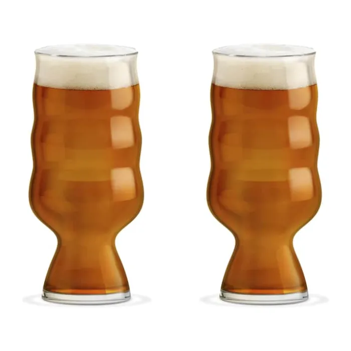 Holmegaard Mikkeller IPA Ølglas - 2 stk 50 cl - Maskinblæst glas - Klar
