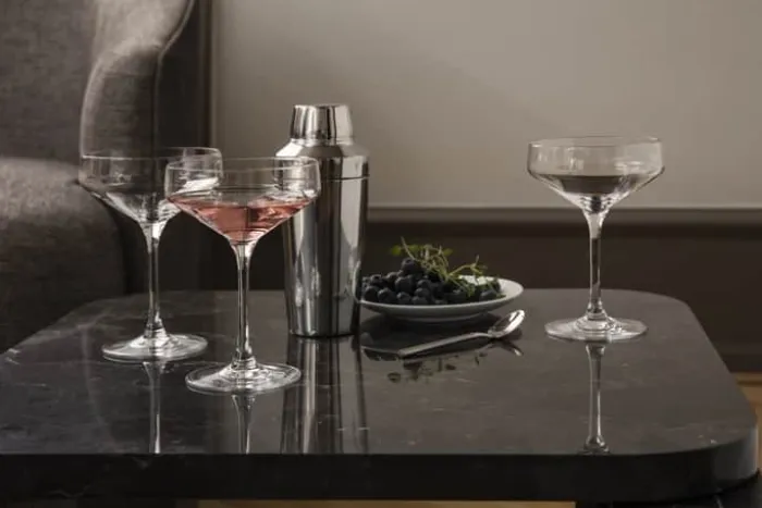 Holmegaard Perfection Cocktailglas - 6 stk. 38 cl - Glas - Klar
