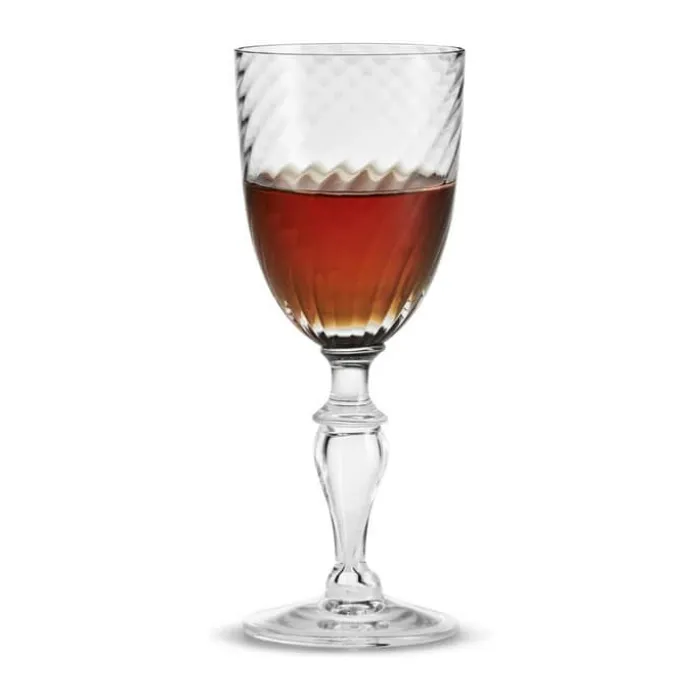 Holmegaard Regina Portvinsglas 10 cl - Mundblæst glas - Klar