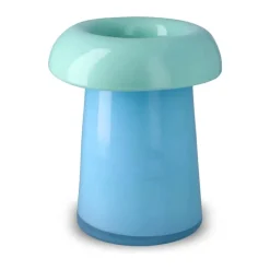Holmegaard Soma Vase H 22,5 cm - Glas - Lyseblå/aqua